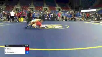 132 lbs Round Of 128 - Trey Dillow, Kansas vs Cameron Catrabone, New York