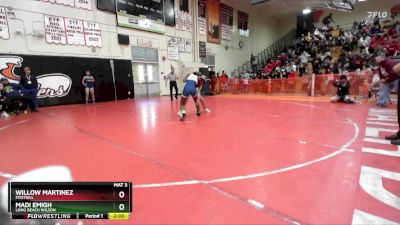 120 lbs Champ. Round 1 - Jaylah Medlock, JW North vs Adheilyn Perez-Gonzalez, Granite Hills