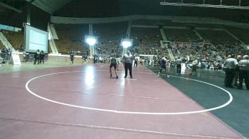 6A 132 lbs Champ. Round 1 - Dylan Yarema, Pike Road School vs David Yonts, Russell County