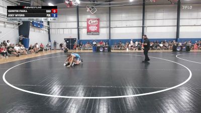 80 lbs Quintin Faull, California Gold vs Joey Myers, Pennsylvania Blue