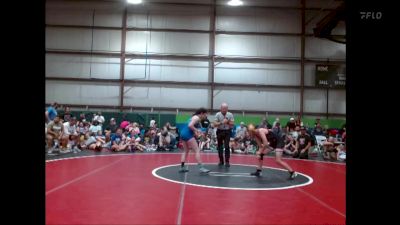 100 lbs Quarterfinals (8 Team) - Vivian Mariscal, Cleveland Wrestling vs Alyssa Miller, Midwest Mat Catz