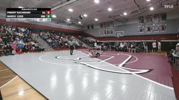 133 lbs Freddy Bachmann, Faith Christian Acad vs Marco Loss, Council Rock North Hs