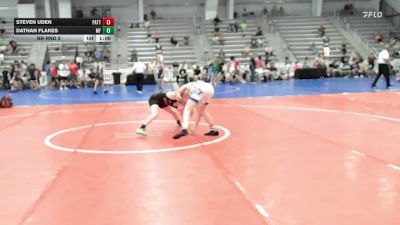 113 lbs Rr Rnd 2 - Steven Uden, Patton Trained Red - HSB vs Dathan Flakes, MF Army Black - HSB