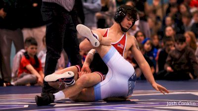 150 lbs Wyatt Fry, Wyoming Seminary vs Bo Bassett, Bishop Mccort Hs