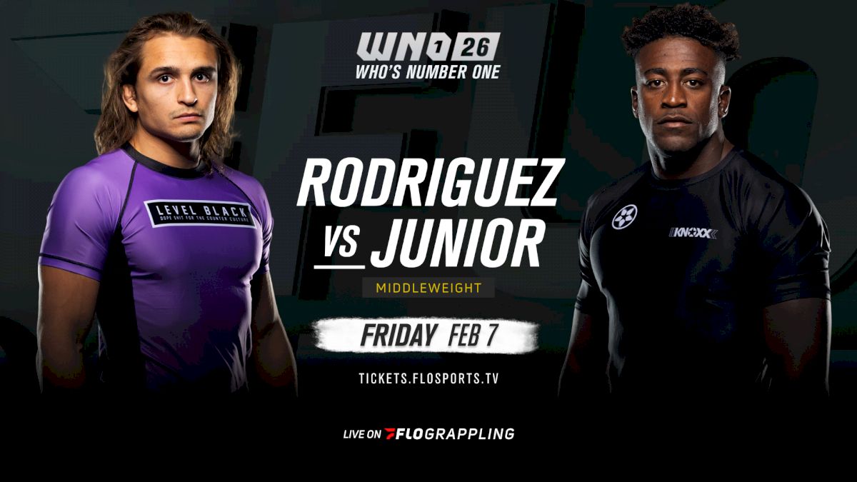 WNO 26: Jay Rodriguez e Ronaldo Junior duelam na divisão de pesos médios