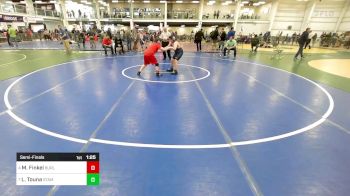 125 lbs Semifinal - Max Finkel, Burlington vs Lewis Touna, Stamford CT