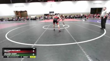 150 lbs Cons. Round 1 - Braden Knipp, St. Michael The Archangel vs Peyton Pritchett, Hannibal