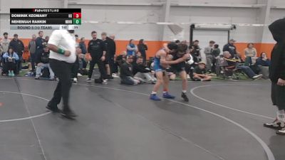 92 lbs Round 5 (10 Team) - Dominik Keomany, Kardiac Kidz vs Nehemiah Rankin, Neighborhood Wrestling