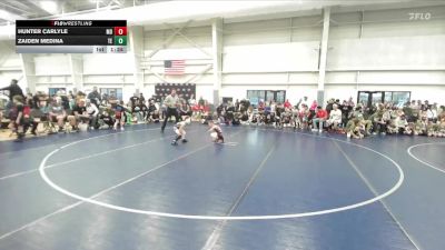 45 lbs Placement (4 Team) - Hunter Carlyle, Mat Demons vs Zaiden Medina, Colorado Extreme