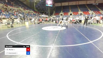 175 lbs Cons 16 #2 - Gavin Muller, IA vs Frederick Hammond, MI