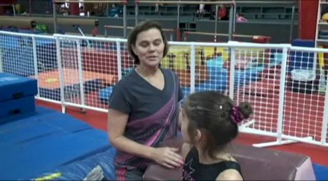 Drill for Training the Upgraded 3/4 Backhandspring Stepout on Beam