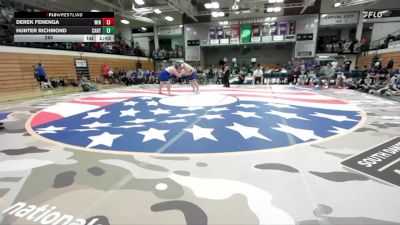 285 lbs Placement Matches (8 Team) - Hunter Richmond, Canton vs Derek Fenenga, Winner