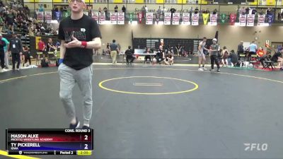 144 lbs Cons. Round 3 - Mason Alke, Pack732 Wrestling Academy vs Ty Pickerell, Iowa