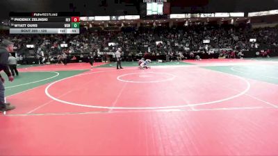 126 lbs Champ. Round 1 - Phoenix Zelinski, REV1 vs Wyatt Ours, WSW1