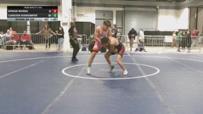 132 lbs Round Of 128 - Efrain Rivera, SC vs Carsten Burkemper, MO