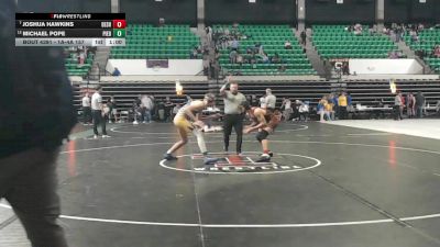 1A-4A 157 Cons. Round 4 - Michael Pope, Piedmont vs Joshua Hawkins, Deshler