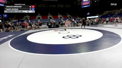 165 lbs Cons. Sub-semis - Deacon Dressler, IN vs Radic Dvorak, IL