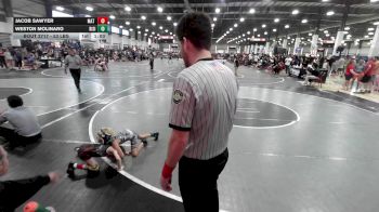 53 lbs Semifinal - Jacob Sawyer, Mat Demon WC vs Weston Molinaro, Rising Sun WC