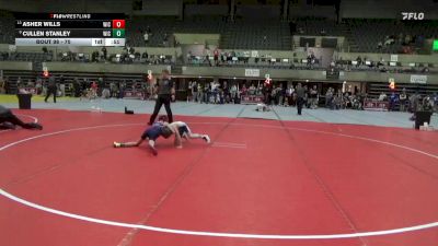 70 lbs Cons. Round 5 - Cullen Stanley, Mollitium vs Asher Wills, Zumbrota-Mazeppa