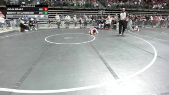 65 lbs Consi Of 8 #1 - Logan Piparo, Iron Horse vs Timothy Johannemann, Apex
