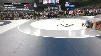 138 lbs Cons. Rd Of 64 - Gavin Rangel, Oregon vs Gage Spurgeon, Iowa
