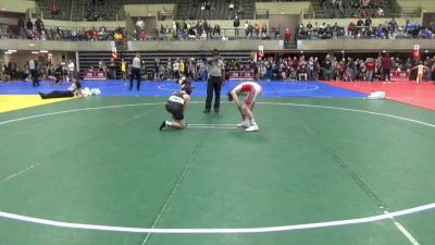 110 lbs Champ. Round 1 - Grady O`Shea, Northeast Iowa Wrestling Club vs Drezden Short, Simley