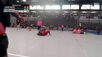 186-202 lbs Cons. Round 1 - Kolbi Caffey, Carbondale WC vs Cole Guerrero, Morton Mustangs