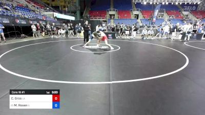 144 lbs Cons 16 #1 - Cole Gros, LA vs Max Rosen, IL