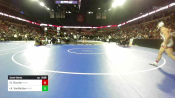 138 lbs Consolation - Gavin Bauder, Buchanan vs Alek VanBebber, Kingsburg