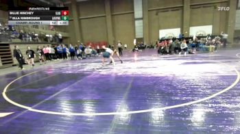 155 lbs Champ. Round 1 - Billie Hinchey, El Reno vs Ella Kimbrough, Lafayette