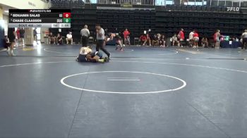 141 lbs Cons. Round 6 - Chase Claassen, Santa Rosa Junior College vs Benjamin Salas, Cerritos College