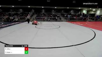 113 lbs Round Of 64 - Peyton Ellis, RI vs Tyler Knox, MA
