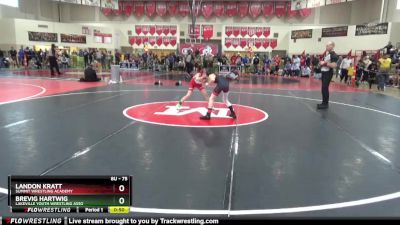 75 lbs Cons. Semi - Brevig Hartwig, Lakeville Youth Wrestling Asso vs Landon Kratt, Summit Wrestling Academy