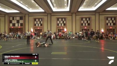 100/110 Quarterfinal - Carlie Ciresa, Pocono Mountain Regional WA vs Grace Palumbo, Crash