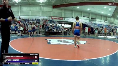 132 lbs Champ. Round 2 - Keenan Clevenger, KY vs Jayson Hunter, OH