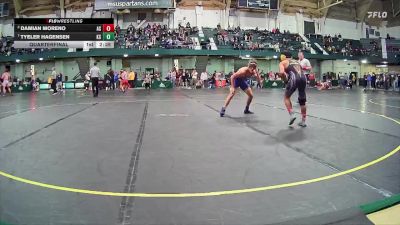 125 lbs Quarterfinal - Tyeler Hagensen, Kent State vs Damian Moreno, Arizona State