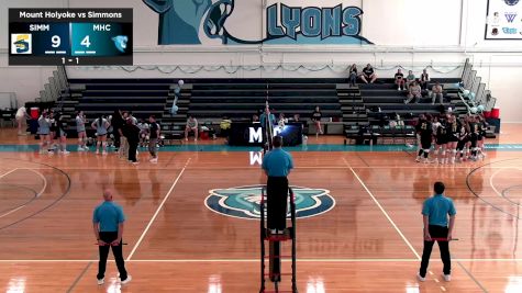 Replay: Simmons vs Mount Holyoke | Sep 20 @ 11 AM