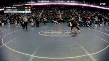 185 lbs Champ. Round 1 - LaNesha Gause, Laney vs Ashley Acuna, Central Davidson High School