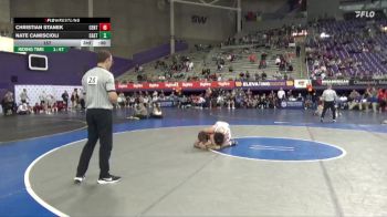 165 lbs Semis (4 Team) - Kevin Hogan, Central vs Jashon Holmes, Castleton