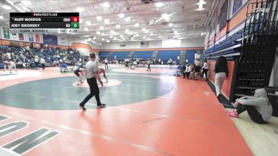 125 lbs Cons. Round 5 - Joey Sikorsky, North Central (IL) vs Kurt Mokros, Ohio Northern