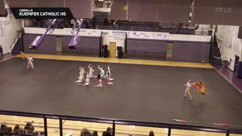 Kuemper Catholic HS "Carroll IA" at 2026 WGI Guard Kansas City Regional+