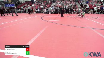 49 lbs Rr Rnd 1 - Easton Nalder, Skiatook Youth Wrestling vs Ezekiel Eskridge, Wichita Blue Knights