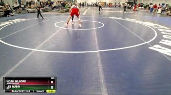 125 lbs Champ. Round 2 - Noah Gilgore, Shippensburg vs Lee Rubin, RIT