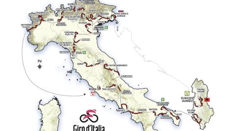 Giro d'Italia Map: Here's The 2025 Route