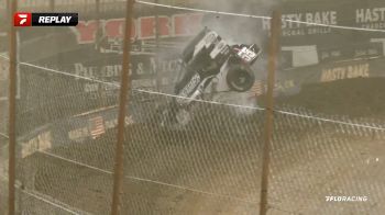 Briggs Danner's Bold Lead Pass Ends In Disaster At Chili Bowl