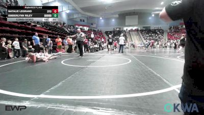 102 lbs Consolation - Natalie LeGrand, Sperry Wrestling Club vs Emberlynn Riley, Skiatook Youth Wrestling