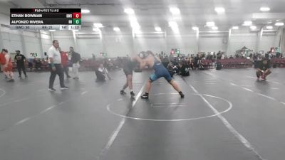 165 lbs Round 4 (10 Team) - Ethan Bowman, Grindstone WC vs Alfonzo Rivera, Rocket Rams