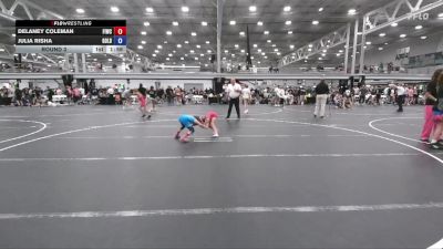 57 lbs Round 3 - DELANEY COLEMAN, FIWC Sassy Lassies Angels vs Julia Risha, All I See Is Gold Academy