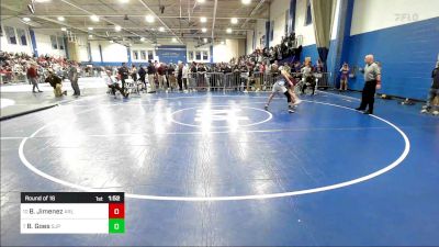 120 lbs Round Of 16 - Berj Jimenez, Arlington vs Braedon Goes, Saint John's Prep