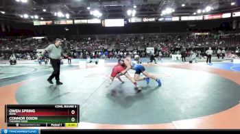 182 lbs Cons. Round 3 - Connor Dixon, Thunder Ridge vs Owen Spring, Boise